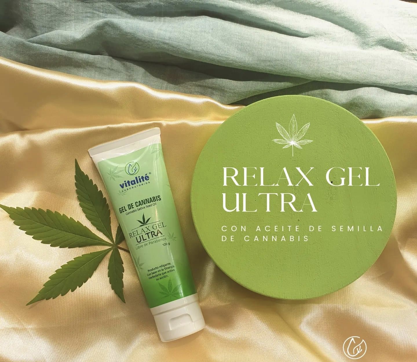 Relax Ultra 120g Gel con Cannabis 